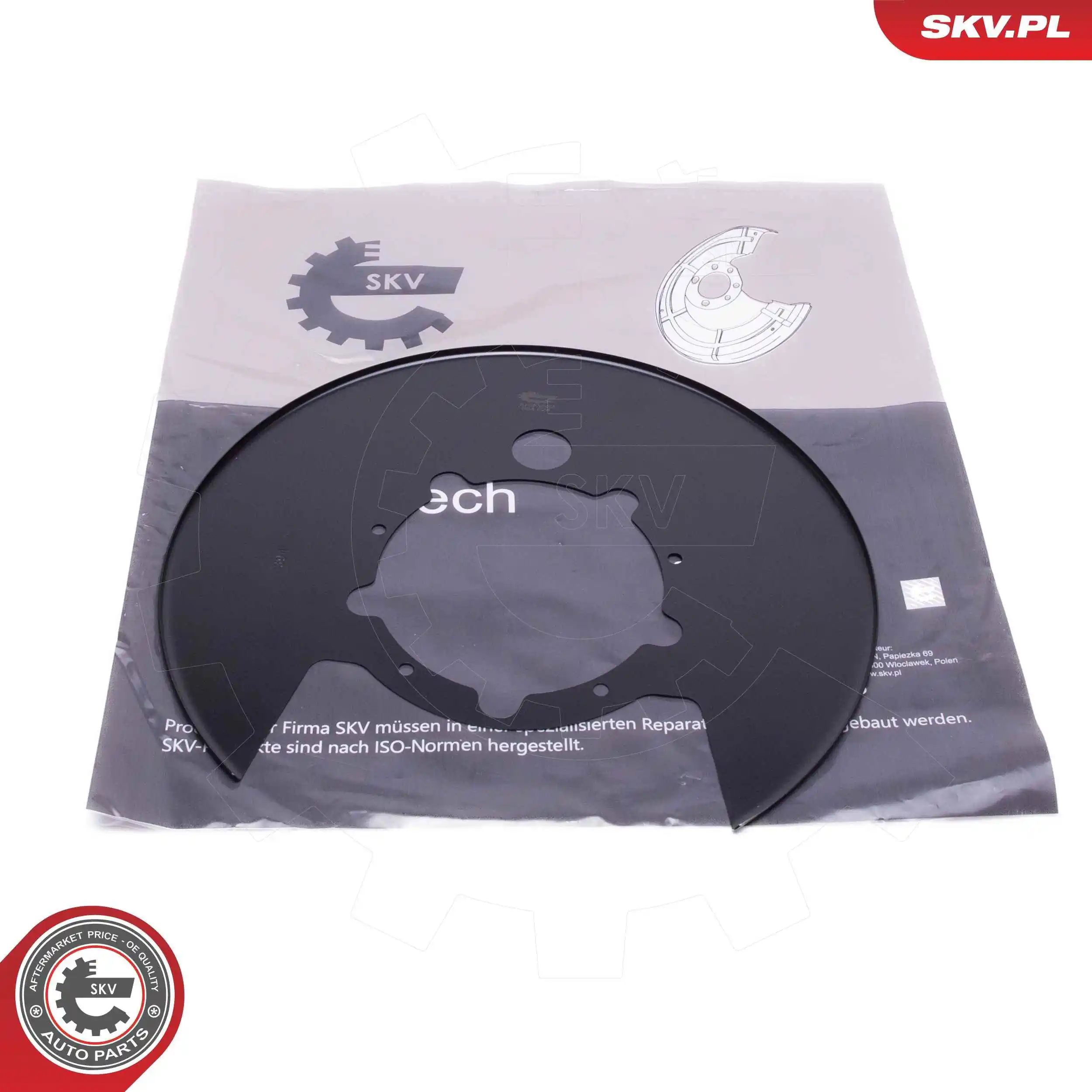 Splash Guard, brake disc